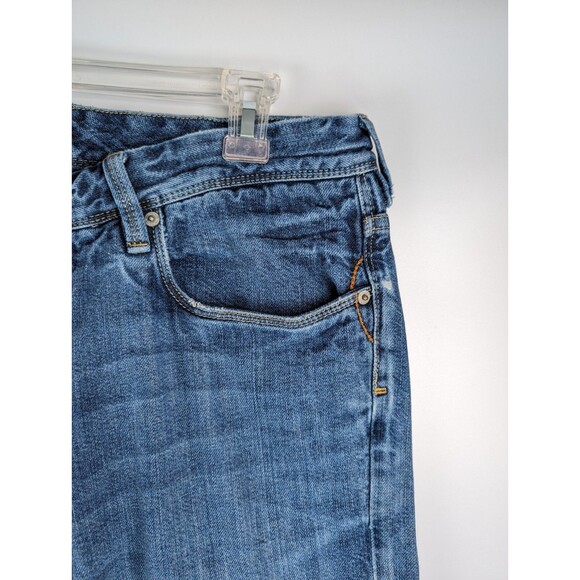 Tommy Bahama Standard Bootcut Jeans Mens 36x32 Blue Need Repair See Photo - Picture 9 of 16